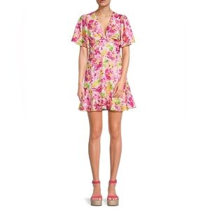 Adelyn Rae Floral Dress - XS